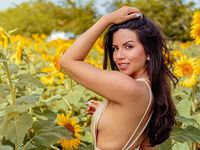 girl fingering shaved pussy LolaCol