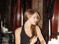 girl fingering shaved pussy LatrinaBrounson