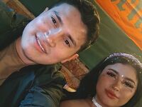 hot live cam couple fucking VannesaJavi