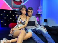naked couple with live cam YormanVictoria