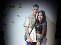 naked cam couple masturbating YuleimysAndAlex