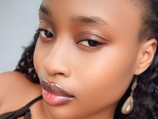 camgirl playing with vibrator LunaSilhouette